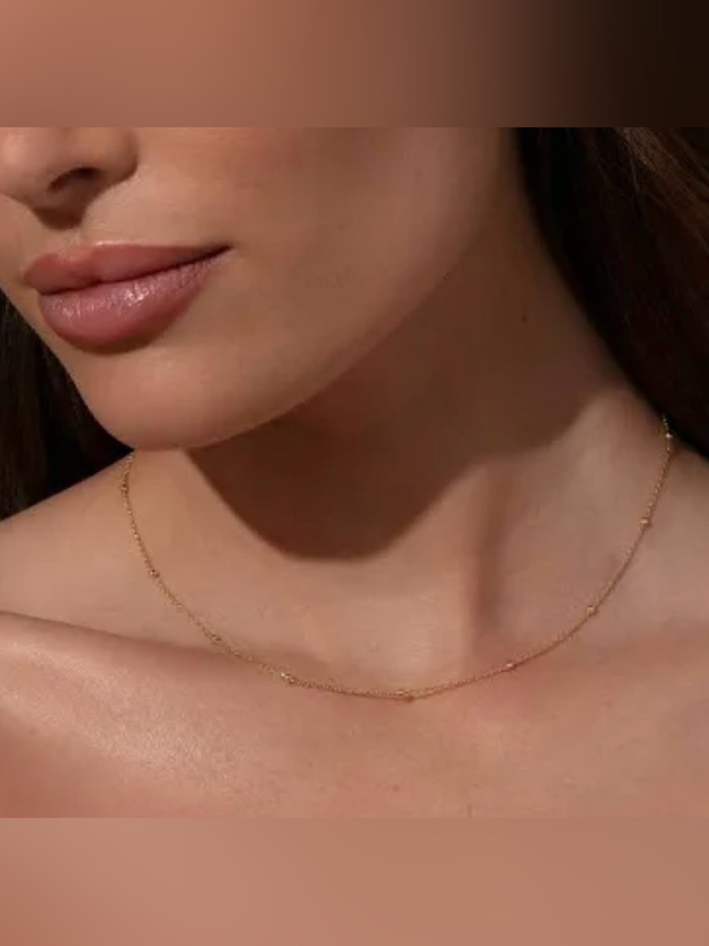 NEW Uncommon James Gold Satellite Chain Necklace